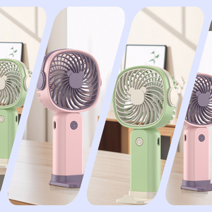 Nhà Sản Xuất Ban Đầu Bán Mini Xách Tay Fan USB Có Thể Sạc Lại PP + Linh Kiện Điện Tử Cá Nhân Tiện Dụng Fan - Product Image 5