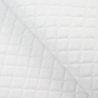 Cuir PU matelassé souple et élastique en gros, motif quadrillé diagonal pour coussins de canapé et sacs