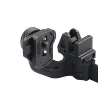 Adaptateur double fixation PVS-14 pour lunette de vision nocturne NVG J-arm avec profil tactique en aluminium réglable de haut niveau GZ24-0285