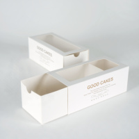 Boîte Cadeau d'Emballage en Papier Kraft pour Biscuits, Macarons, Gâteaux de Lune – Boîte Tiroir de Gros Alimentaire