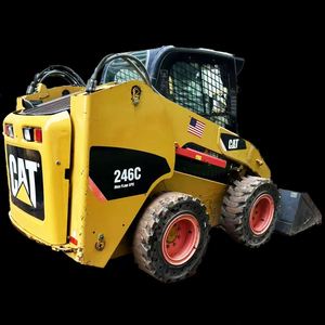 Cargadoras Usadas CAT246C, Minicargadora Usada, Cargadora Compacta de Bajo Precio, CAT 246C 246 246D de Segunda Mano, Certificación CE - Product Image 1