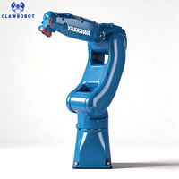 Robot 6 axes CLAWROBOT Yaskawa Motoman GP7, charge utile de 7 kg, portée de 927 mm, moteur YRC1000, capacité de 10 kg, manutention des matériaux, chargement