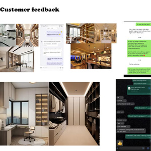 Mobile <span class=keywords><strong>TV</strong></span> in Legno Moderno TSJ, Set <span class=keywords><strong>di</strong></span> Arredamento per Soggiorno con Colore Personalizzabile, Applicazione per Camera da Letto, Soluzione Completamente Personalizzabile con <span class=keywords><strong>Disegni</strong></span> 3D - Product Image 5