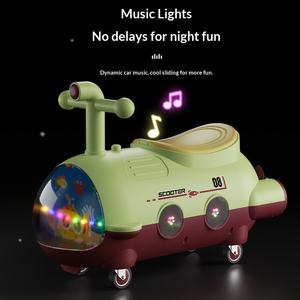 儿童塑料摇摆滑板车可坐可滑可扭扭摆动，适合0-3岁婴儿男孩女孩 - Product Image 4