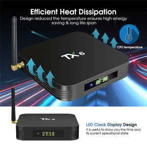 Boîtier Tv <span class=keywords><strong>Tanix</strong></span> <span class=keywords><strong>TX6</strong></span> Android tv Box 9.0 tout gagnant h616 4 go RAM 32 go ROM 4K lecteur multimédia décodeur <span class=keywords><strong>Tx6</strong></span> - Product Image 5