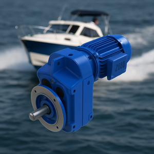 Động cơ điện F Series 3kw 1500 vòng/phút, hộp số nông nghiệp, hộp số bánh răng xoắn, giá hộp số song song dùng cho dây xích truyền động - Product Image 4