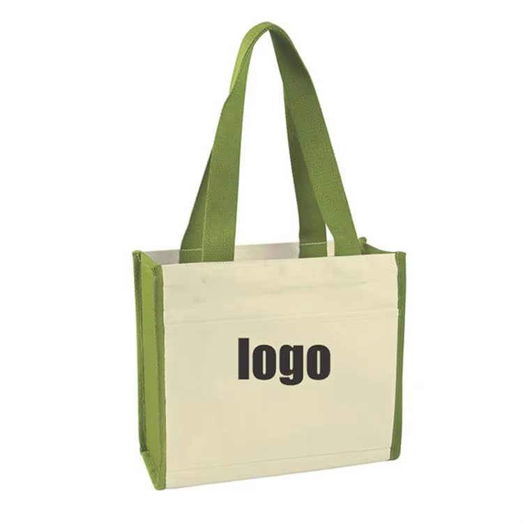 Hot Trending Products Portable Customize Canvas Shopping Bag Reusable Eco Friendly Bulk Canvas Tote Bags