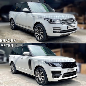 ชุดแต่ง Facelift Refit Retrofit สำหรับ Land <span class=keywords><strong>Rover</strong></span> <span class=keywords><strong>Range</strong></span> <span class=keywords><strong>Rover</strong></span> L405 ปี 2013 2014 2015 2016 2017 อัพเกรดเป็นรุ่นปี 2022 สไตล์ SVO - Product Image 2
