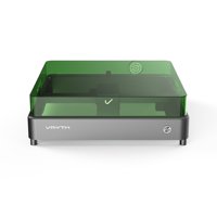 Máquina de Grabado Láser Genesis-F de 20W, Área de Grabado de 400x380mm, Nueva, LightBurn, para Manualidades, Madera, Acrílico, Cuero, Papel, DXF