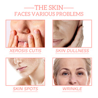 Label privé meilleur vendeur 5 en 1 naturel organique végétalien éclaircissant blanchissant acide hyaluronique visage vitamine c sérum de soin de la peau d