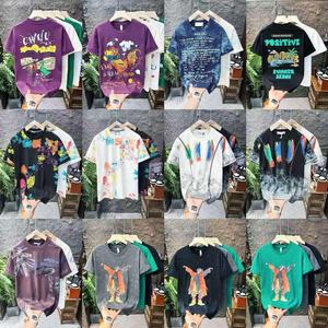 Nouveau T-shirt Homme 2026 en Coton Lavable Anti-décoloration, Style Urbain Tendance, Imprimé, Coupe Oversize, Col Rond, Manches Courtes - Product Image 2