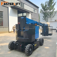 Plateforme élévatrice articulée électrique pour applications intérieures, autopropulsée, à batterie, pour le levage de personnel
