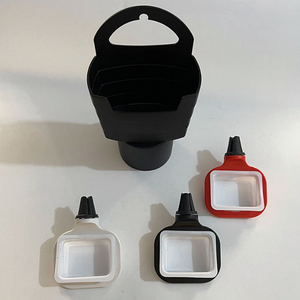 Araba patates kızartması cips bardak tutucu ve sos Dips seti, monte hava çıkışı havalandırma içecek telefonu saklama kutusu içecek aperatif yiyecek tutucu - Product Image 6