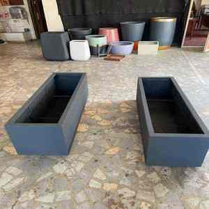 Maceta Decorativa de Fibra de Vidrio para Jardín, Maceta Grande para Flores, Ecológica, Duradera y Ligera para Exteriores, Interiores, Patio y Hogar - Product Image 3