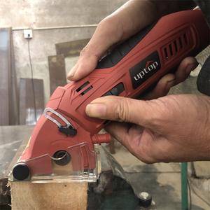 Sierra Circular Eléctrica Portátil de 263 mm con Batería, Cabezal Intercambiable y Cuerpo de Plástico para Cortar Madera - Product Image 4