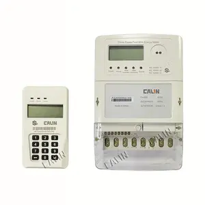 Two Way Communication Dual Source Generator Multi Tariff Control Keypad Prepaid Token Electric Energy Meter