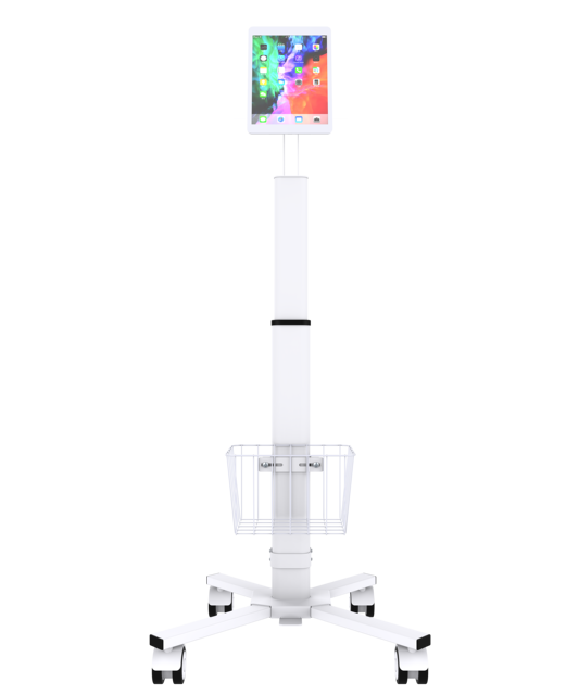 Mobile Stand for Tablet Pc Monitor Nurse Cart Vesa Medical Cart for Hospital Clinic
