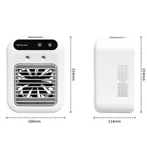 공장 직접 쿨러 미니 물 공기 냉각 Usb 데스크탑 팬 Led 휴대용 컨디셔너 휴대용 미니 Usb 공기 팬 쿨러