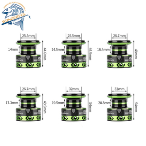Offre Spéciale 1BB DK2000-7000 en aluminium adaptable 5.2:1 1BB moulinet de pêche à rotation longue roue de coulée poignée de <span class=keywords><strong>bobine</strong></span> en métal - Product Image 5