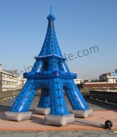 Dauphin gonflable géant avec vague / Dauphin gonflable pour événements, pour la décoration d'événements sur le thème de l'océan