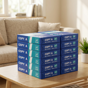 Papel de Copia Premium Grado A4, 80 g/m², 500 Hojas/Resma, Papel de Impresión de Oficina de Alta Calidad, Papel Blanco para Copiar, 5 Resmas/Caja - Product Image 3