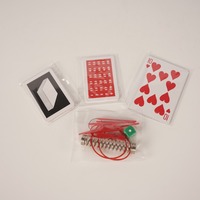Cartes à jouer magiques personnalisées (en papier) imprimées sur mesure, adaptées aux débutants, pour spectacles d'illusion et performances scéniques, incluses
