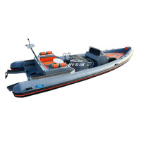 Haide CE 26ft Yacht de Luxe SP800 Bateau Semi-Rigide Kayak à Pédales Catamaran Voilier Jet-boat Mini Scooters Électriques Stock UE