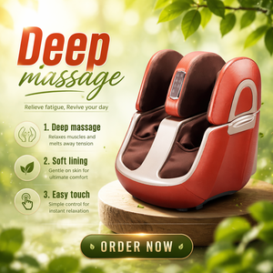 Masseur de jambes électrique de haute qualité, modèle réglable, vibrateur intelligent, masseur de pieds <span class=keywords><strong>Shiatsu</strong></span> - Product Image 5