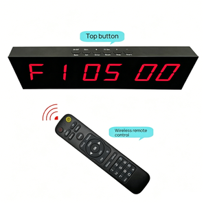YIZHI - Reloj Digital Portátil de Cuenta Regresiva de 1.8 Pulgadas, Temporizador LED para Gimnasio y Fitness, Cronómetro para Entrenamiento por Intervalos con Control Remoto - Product Image 4