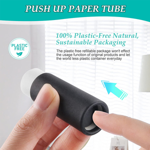 Tubos de Bálsamo Labial de <span class=keywords><strong>Papel</strong></span> Kraft de Lujo Personalizables, Envase Cilíndrico Reciclable para Desodorante - Product Image 5