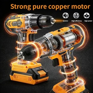 Taladro <span class=keywords><strong>de</strong></span> Iones <span class=keywords><strong>de</strong></span> Litio <span class=keywords><strong>de</strong></span> 21 V <span class=keywords><strong>con</strong></span> Ajuste <span class=keywords><strong>de</strong></span> Dos Velocidades y Destornillador Recargable, Taladro Eléctrico Personalizado OEM, Herramientas Eléctricas - Product Image 3