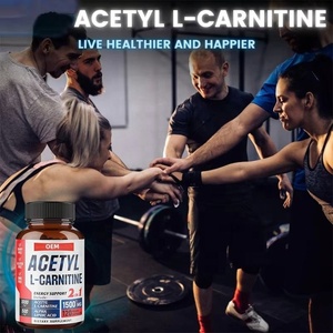 Kapsul Ekstrak Teh Hijau & <span class=keywords><strong>L</strong></span>-<span class=keywords><strong>Carnitine</strong></span> 1500 mg Potensi Tinggi OEM, Energi Alami Mendukung Penurunan Berat Badan untuk Dewasa, Bukan untuk Anak-Anak - Product Image 2