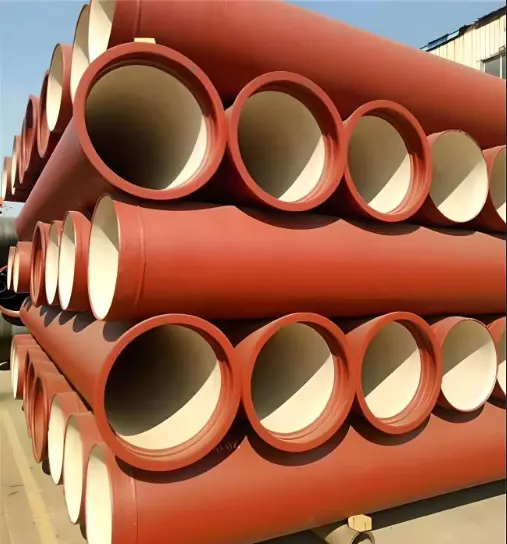 ISO2531 Ductile Iron Pipe of Superior Quality Preferred Dimensions of Class C25 C30 C40 K9 DN80mm-DN2000mm Cast Iron Pipe