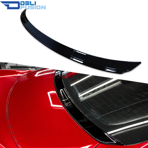 Pour Subaru BRZ ZD8 Toyota GR86 ZN8 2022-2026, Spoiler Déflecteur de Vitre Arrière Extérieur de Voiture en Plastique ABS Noir Brillant Style TD - Product Image 1