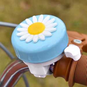 Multi-color Kids Funny Bicycle Bell Daisy Flower Horns Bike Children Girls Cycling Ring Alarm For Handlebars Alloy Plastics Hot - Product Image 5