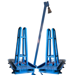 Alto tipo di sospensione idraulica pay-off macchina con supporto di filo ribaltabile per trafilatrice - Product Image 5