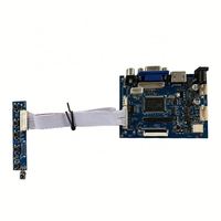 Carte de pilote d'inversion Carte contrôleur LCD VGA 2AV Univers avec câble et prise en charge de la télécommande Carte de pilote principale Lcd large