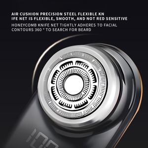 <span class=keywords><strong>Afeitadora</strong></span> Eléctrica <span class=keywords><strong>para</strong></span> Hombre KEMEI Km-2722, 300mAh, Diseño Mini, IPX6 Impermeable, 3 Velocidades, USB, 7500 RPM, Maquinilla de Afeitar Rotatoria de Lujo, Bolsa de Almacenamiento - Product Image 2