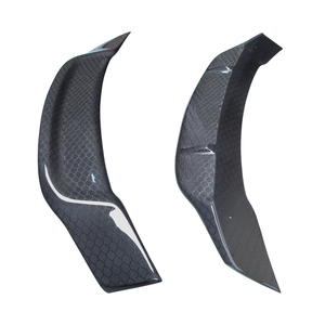 For C-Class W204 C204 Coupe 2Door R Style Honeycomb Carbon Fiber Rear Spoiler Trunk Wing 2007-2014 - Product Image 5