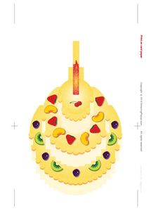 Cartes de vœux 3D personnalisées faites à la main Carte d'<span class=keywords><strong>anniversaire</strong></span> créative avec éclairage coloré pour enfants Cadeau d'<span class=keywords><strong>anniversaire</strong></span> - Product Image 5