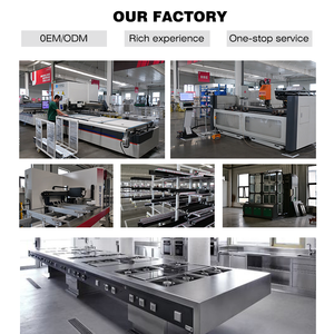 Table de service automatique chauffante en acier inoxydable, dispositif de conservation de la chaleur des aliments, adapté à l'utilisation dans les cantines d'hôtel - Product Image 1