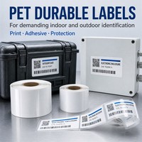 Matériel d'étiquetage par transfert thermique, papier autocollant thermique direct pour codes-barres, expédition, logistique, entrepôt, vente au détail, informations sur les produits