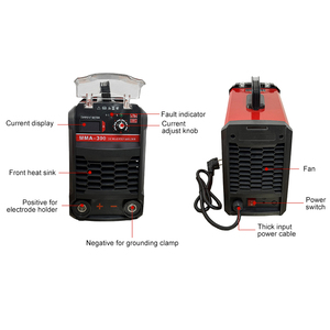 Máquina de Soldar Portátil MMA 300A con Inversor, Soldadora de Arco Monofásica Pequeña, al Mejor Precio - Product Image 4