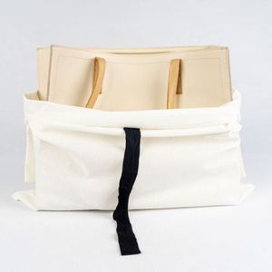 Bolsa de Lona de Algodón con Logotipo Personalizado, Bolsa de Regalo con Lazo, Embalaje Ecológico para Velas de Fragancia y Belleza al por Mayor - Product Image 3