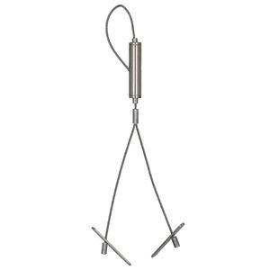 <span class=keywords><strong>Entrega</strong></span> rápida Kit de suspensión de 1,5mm con panel LED Cuerda de alambre de acero colgante para elevadores de luz de lámpara - Product Image 6