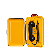 KNTECH KNSP-01-D23 téléphone IP industriel extérieur résistant aux intempéries téléphone filaire robuste avec Protection IP66