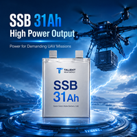 Cellule de batterie semi-solide ultra-mince 310Wh/kg 31Ah, plus de 1000 cycles, cellule NCM en pochette pour drone industriel UAV