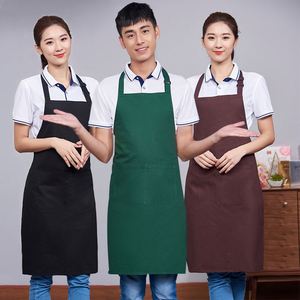 ผ้ากันเปื้อนกันน้ำพิมพ์โลโก้ตามสั่ง ปรับขนาดได้ หนาพิเศษ กันน้ำมัน สำหรับครัวเรือนและงานครัว ขายส่ง - Product Image 1