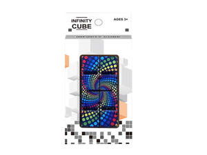 Infinity Fidget Magic <span class=keywords><strong>Puzzle</strong></span> Flip Cube Stress soulagement de l'anxiété jouet pour adultes et enfants outil Edc tuer le temps galaxie <span class=keywords><strong>espace</strong></span> - Product Image 6