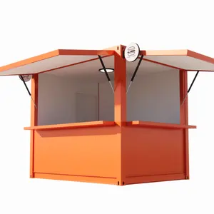 المهنية نمط مخصص شعار اللون الجاهزة 10 قدم مقهى حاوية بار 10 قدم 10 قدم 20 قدم الجاهزة - Product Image 1